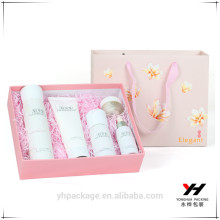 Caja de papel cosmética de cartulina blanca Yonghua 2016